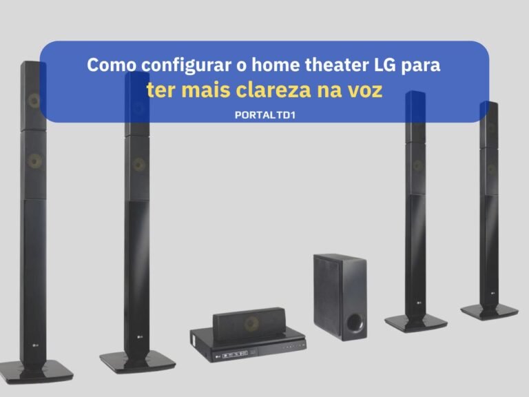 Como configurar home theater LG