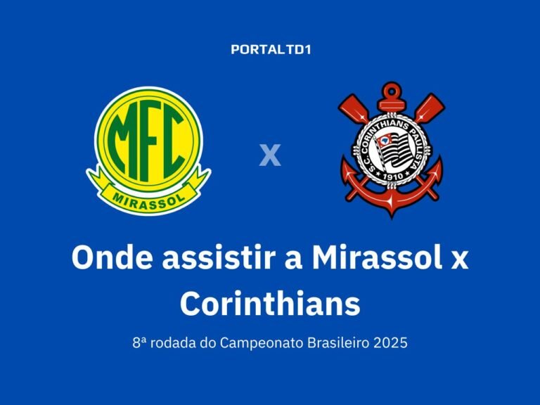 Mirassol x Corinthians onde assistir