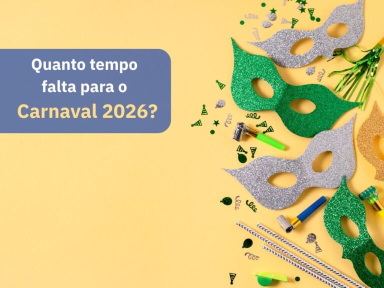 Quanto tempo falta para o Carnaval 2026