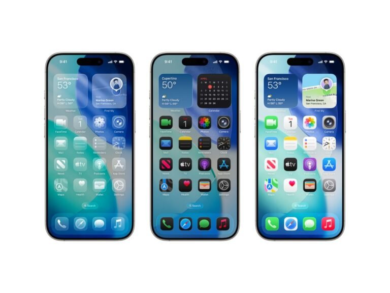 iPhones que vão receber o iOS 26 rodando o novo sistema operacional